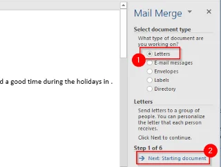 So verwenden Sie den Seriendruck in Word zum Erstellen von Briefen, Etiketten und Umschlägen