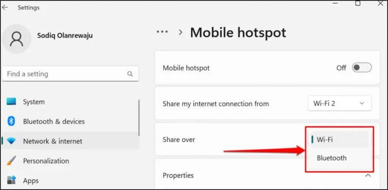 Cum să partajați conexiunile de rețea Wi-Fi în Windows 11