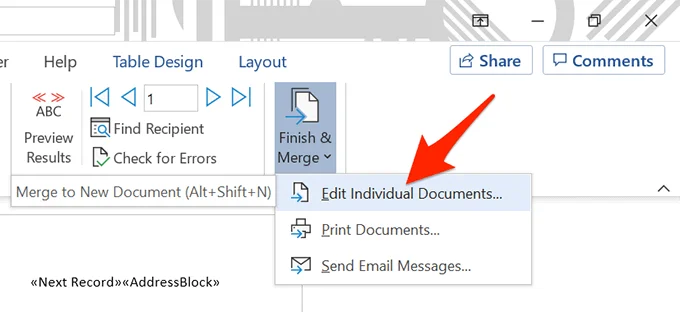 So erstellen Sie Etiketten in Word aus einer Excel-Tabelle