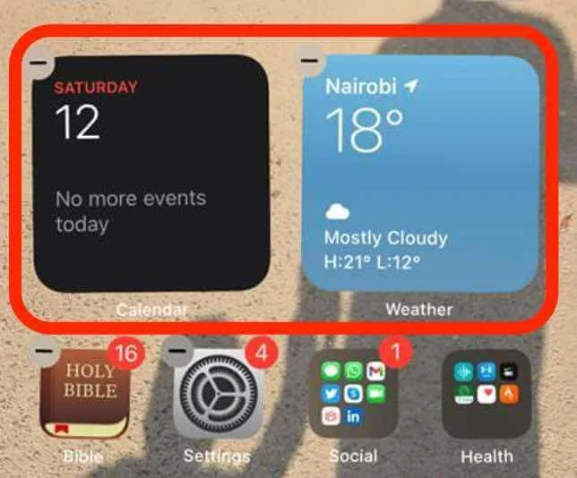 Cara Menambah Widget pada Android dan iPhone