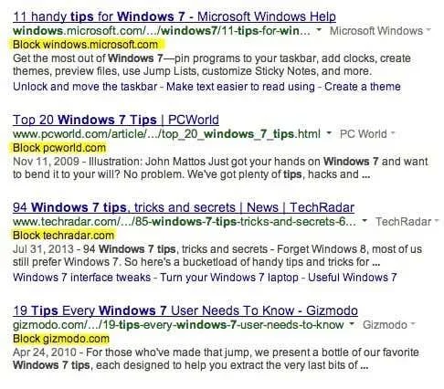 Cara Menyekat Tapak Web Tertentu Daripada Hasil Carian Google