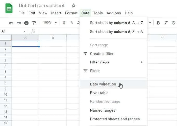 Cum să utilizați listele derulante Google Sheets