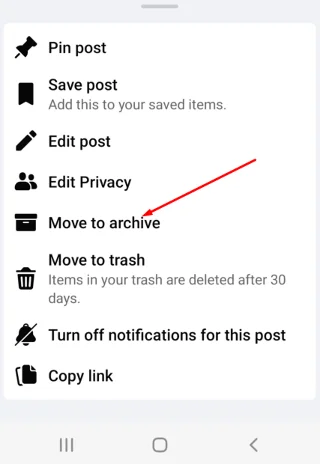 Cum să ascundeți și să afișați o postare pe Facebook