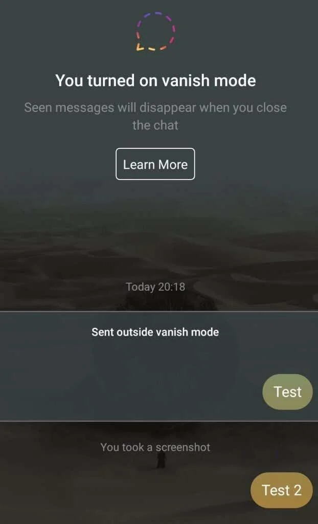 Ce este modul Vanish pe Instagram și cum să-l folosești