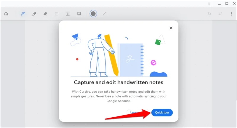 Cum să utilizați Google Cursive pe Chromebookul dvs