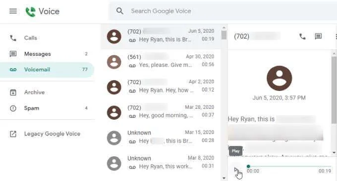 Cara Menyediakan Mel Suara pada Google Voice