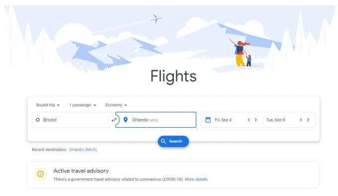 Cum să utilizați Google Flights