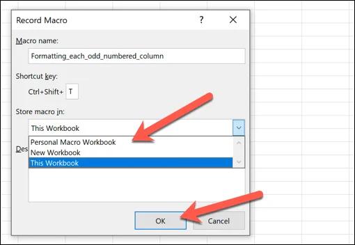 Cara Merakam Makro dalam Excel