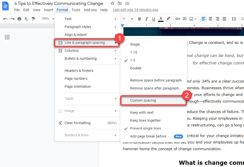 Cum să ștergeți o pagină din Google Docs