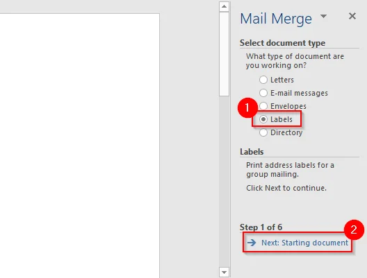 So verwenden Sie den Seriendruck in Word zum Erstellen von Briefen, Etiketten und Umschlägen