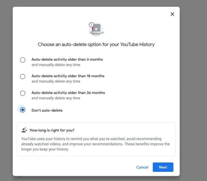 Cara Memadamkan Sejarah dan Aktiviti Carian YouTube