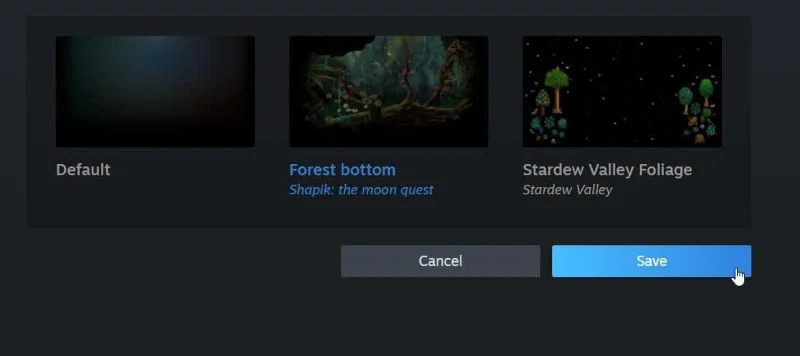 Comment changer l'arrière-plan de votre profil sur Steam