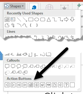 Cara Menambah Butang Tindakan pada Persembahan PowerPoint