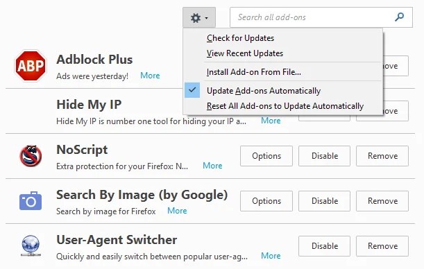 Cum să utilizați suplimentele Firefox