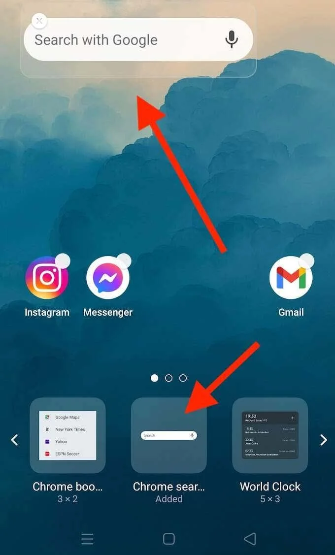 Widget Bar Carian Google Tiada?  Bagaimana untuk memulihkannya pada Android