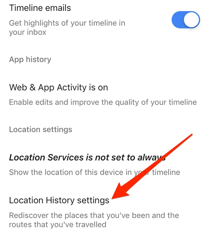 Jak wyświetlić historię lokalizacji w Mapach Google