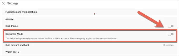 Ce este modul restricționat YouTube și cum să îl activați sau să îl dezactivați