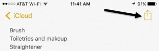 Cara Mengunci Nota dengan Kata Laluan atau Touch ID dalam iOS
