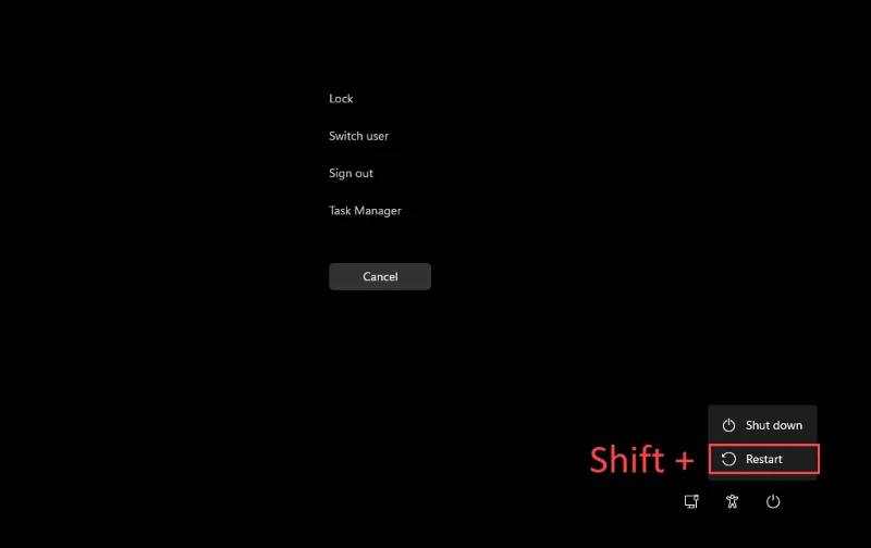 Cum să pornești în Windows 11/10 Opțiuni de recuperare a sistemului