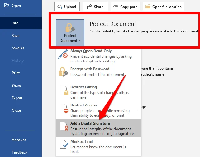 Cara Memasukkan Tandatangan dalam Dokumen Microsoft Word