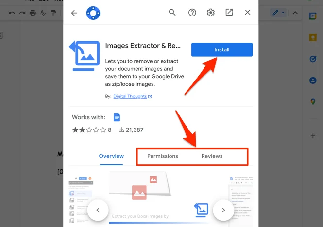 7 moduri de a salva o imagine din Google Docs