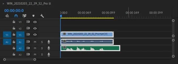 كيفية مزامنة الصوت والفيديو في Adobe Premiere Pro