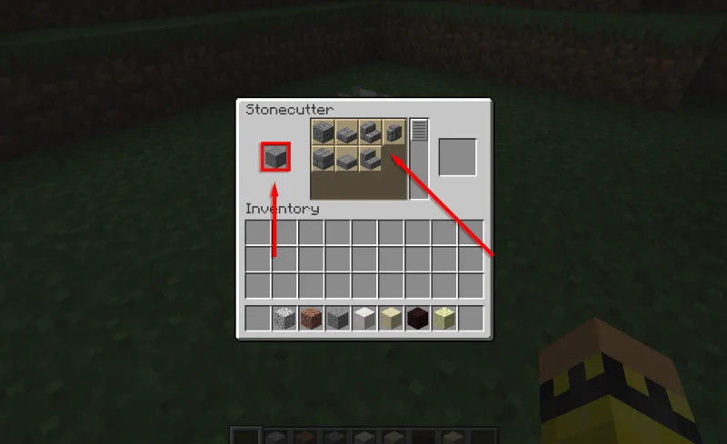 Comment faire un tailleur de pierre dans Minecraft
