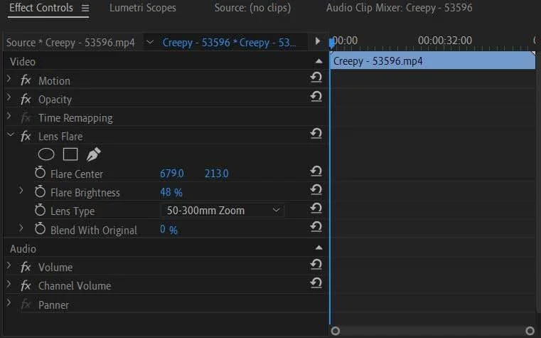 Cum să creați un efect de strălucire solară în Adobe Premiere Pro