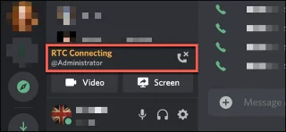 Comment réparer une erreur de connexion Discord RTC