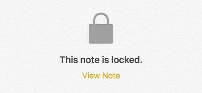 Cara Mengunci Nota dengan Kata Laluan atau Touch ID dalam iOS