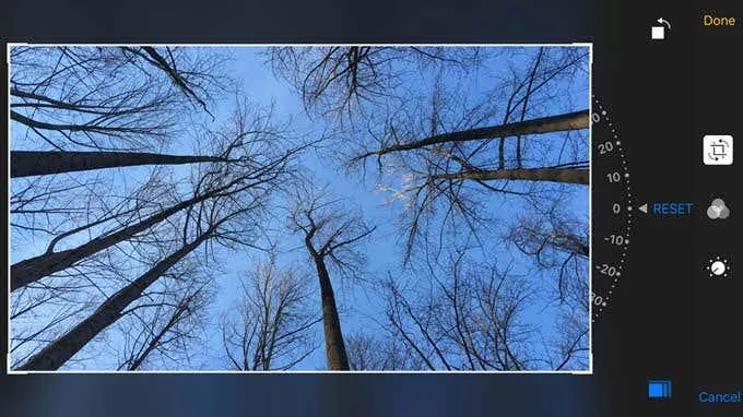 Cum să vizualizați și să faceți fotografii pe ecran lat (16:9) pe iPhone