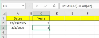 Cara Menolak Tarikh dalam Excel
