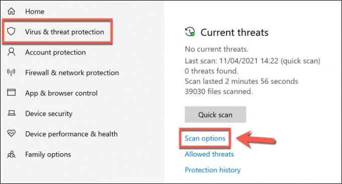 Cara Melakukan Imbasan Virus Luar Talian untuk Membaiki PC yang Dijangkiti