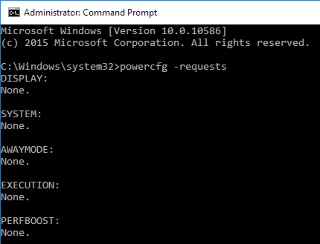 Depanați Windows 10 nu intră în repaus