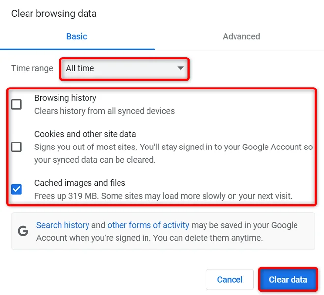 Cara Membetulkan Ralat Habis Memori Google Chrome
