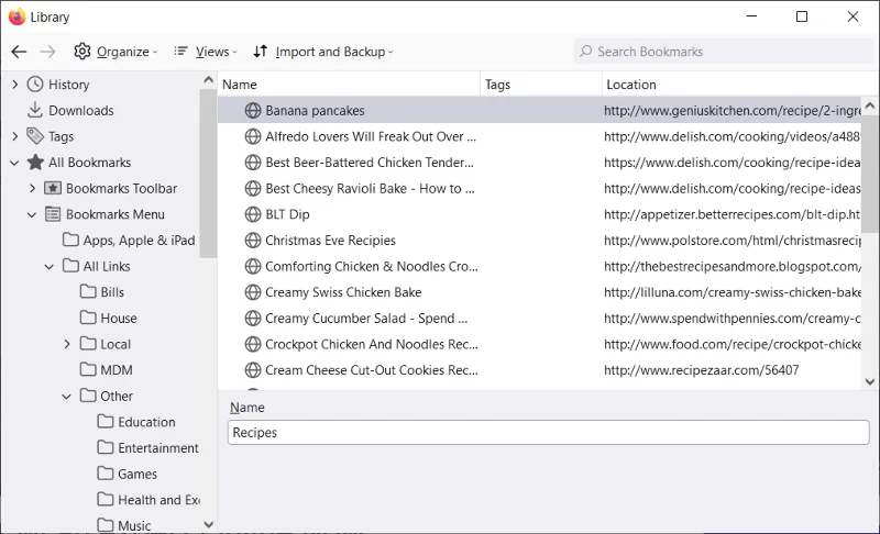 10 sfaturi pentru gestionarea marcajelor în Firefox