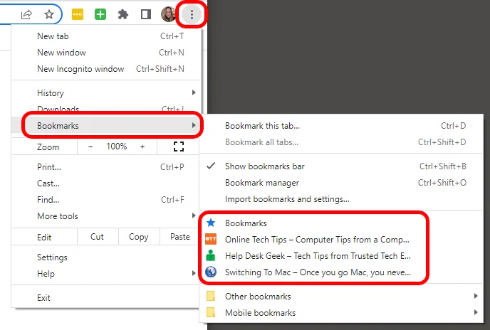 Cum să gestionezi marcajele în Google Chrome
