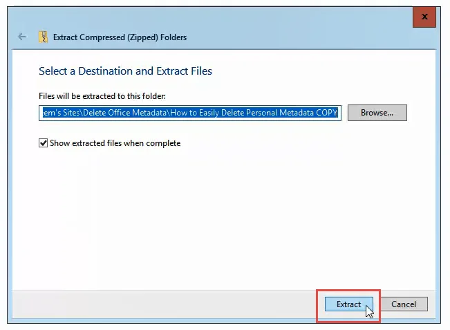 Cara Memadam Metadata Peribadi sepenuhnya daripada Dokumen Microsoft Office