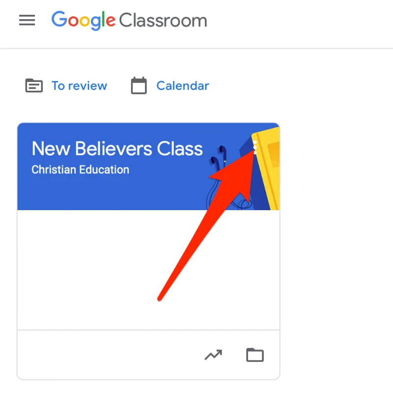 Cara Mengarkib atau Memadam Bilik Darjah Google