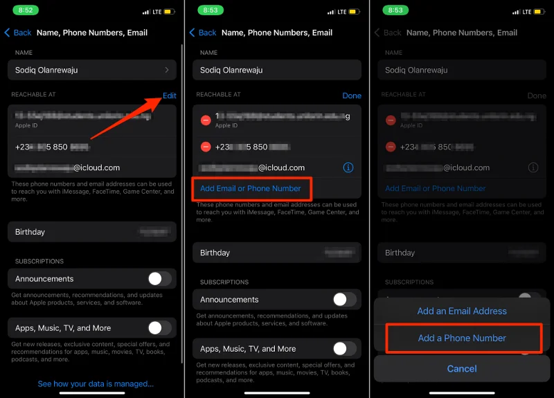 Cara Mencari Nombor Telefon Anda pada iPhone dan Android