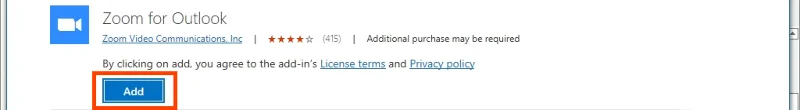 Cum să adăugați Zoom la Microsoft Outlook prin intermediul programului de completare