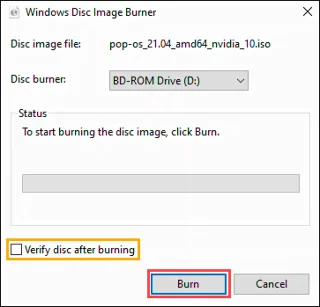 Cum să inscripționați CD-uri, DVD-uri și discuri Blu-ray în Windows 11/10