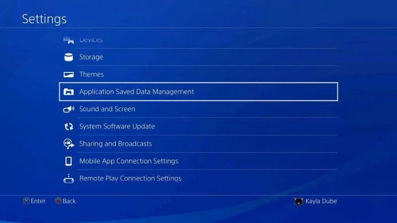 Cum să ștergeți datele jocului pe PS4