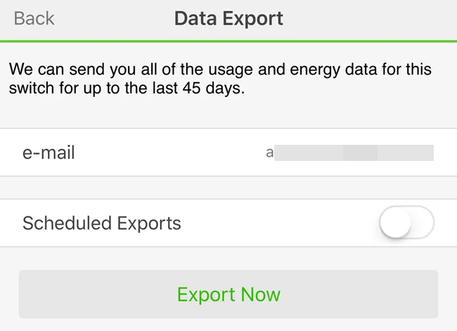Cara Mengeksport Data Penggunaan Tenaga WeMo ke Excel