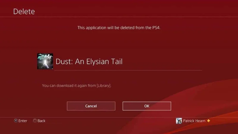 Comment désinstaller des jeux sur PS4