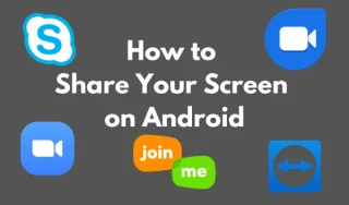 Cara Berkongsi Skrin Anda pada Android