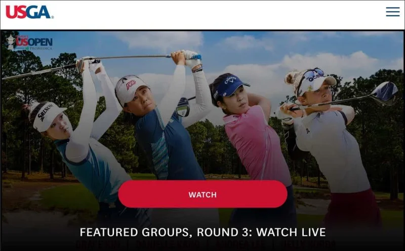Cum să urmăriți online, fără cablu, Campionatul US Open 2022 (golf).