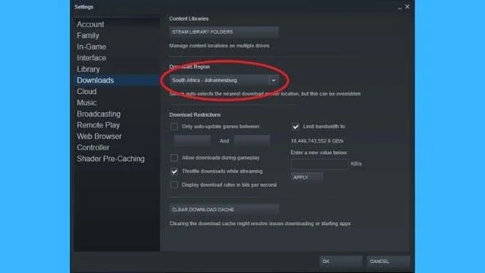 Cum să remediați o eroare de scriere pe disc în Steam