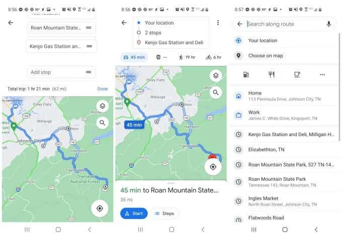 Cara Menggunakan Berbilang Perhentian dalam Peta Google