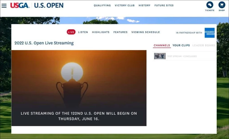 Cum să urmăriți online, fără cablu, Campionatul US Open 2022 (golf).